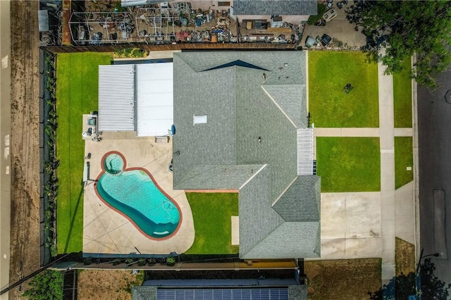 1426 E Colver Pl, Covina, CA 91724 - aerial view of a pool