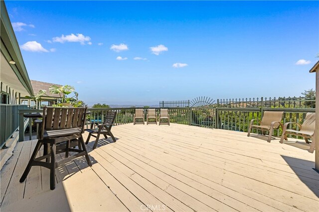 2360 Oakleaf Canyon Rd, Walnut, CA 91789 - view of wooden terrace
