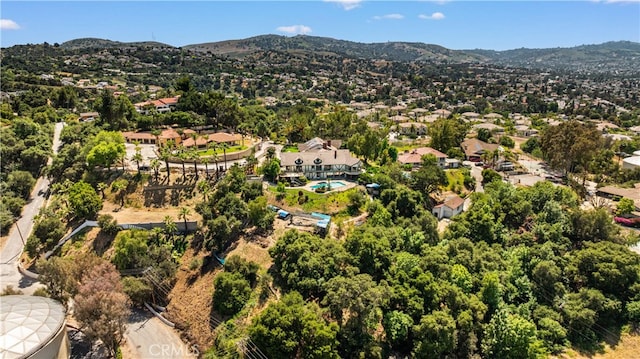 2360 Oakleaf Canyon Rd, Walnut, CA 91789 - drone / aerial view of a mountainous background