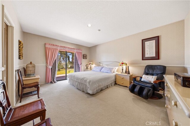 2360 Oakleaf Canyon Rd, Walnut, CA 91789 - bedroom with access to outside and carpet