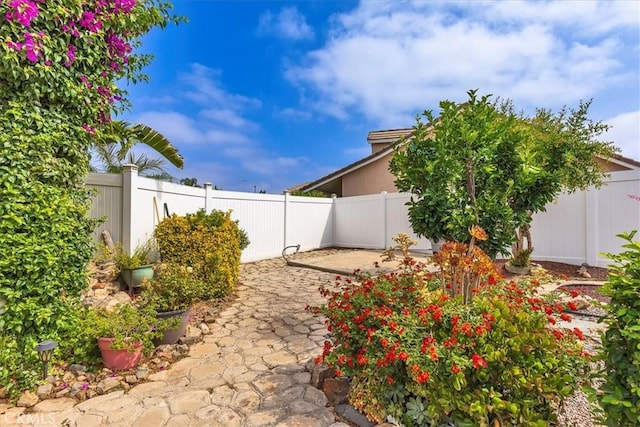 31488 Hallwood Ct, Menifee, CA 92584 - fenced backyard featuring a patio area