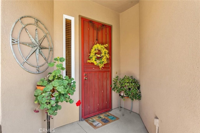 1574 Litchfield Ct, Banning, CA 92220 - view of exterior entry featuring stucco siding