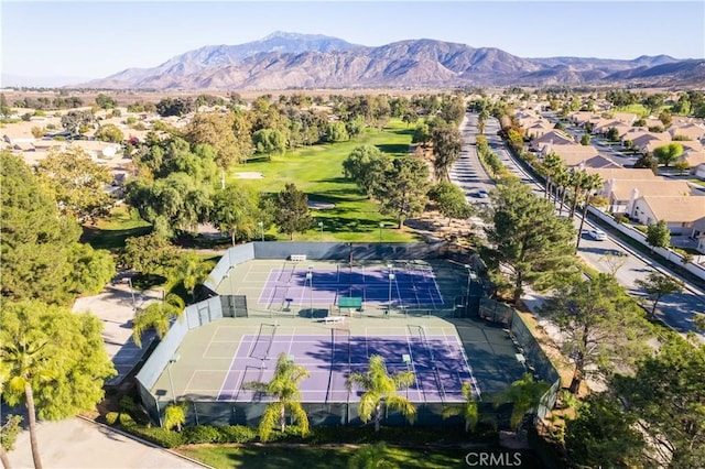 1574 Litchfield Ct, Banning, CA 92220 - aerial perspective of suburban area with a mountainous background
