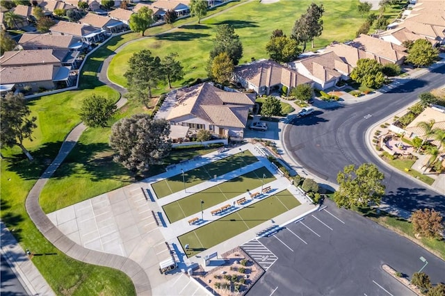 1574 Litchfield Ct, Banning, CA 92220 - aerial view of residential area featuring a golf course