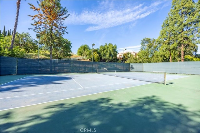 23615 Falcons View Dr, Diamond Bar, CA 91765 - view of tennis court with community basketball court
