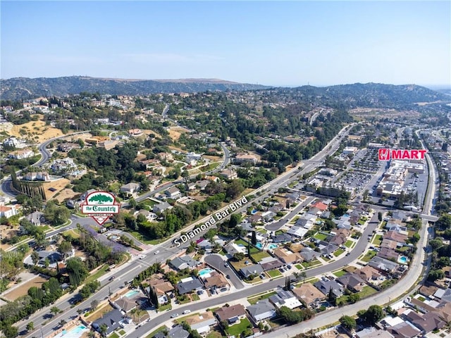 23615 Falcons View Dr, Diamond Bar, CA 91765 - aerial view of property and surrounding area