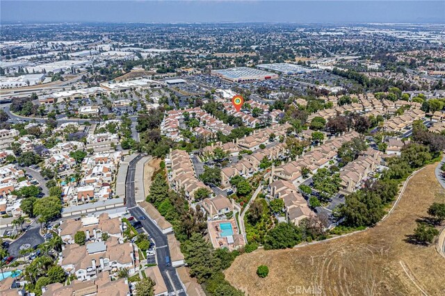 13184 Spire Cir, Chino Hills, CA 91709 - aerial overview of property's location with nearby suburban area