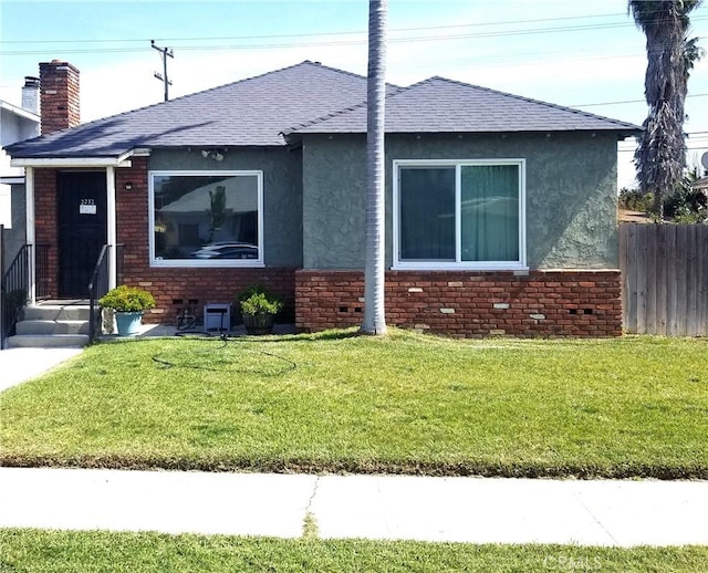 2212 N Locust Ave, Compton, CA 90221 - view of front of house with brick siding and stucco siding