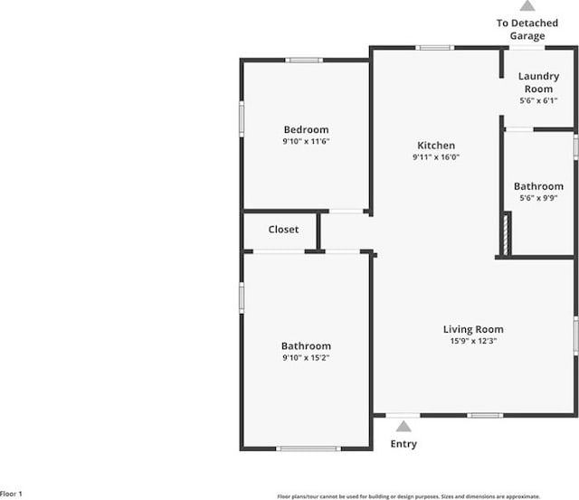 306 Belle Ave, Bakersfield, CA 93308 - property floor plan