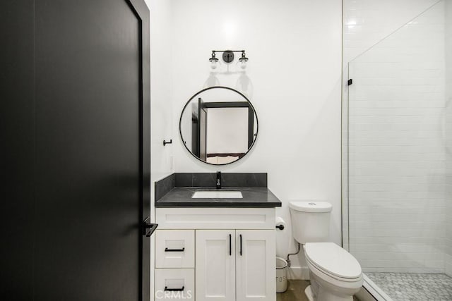 1923119229 Cantara St, Reseda, CA 91335 - full bathroom featuring a stall shower, vanity, and toilet