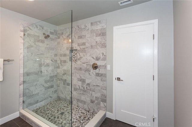 1923119229 Cantara St, Reseda, CA 91335 - full bath featuring tiled shower, baseboards, and tile patterned floors