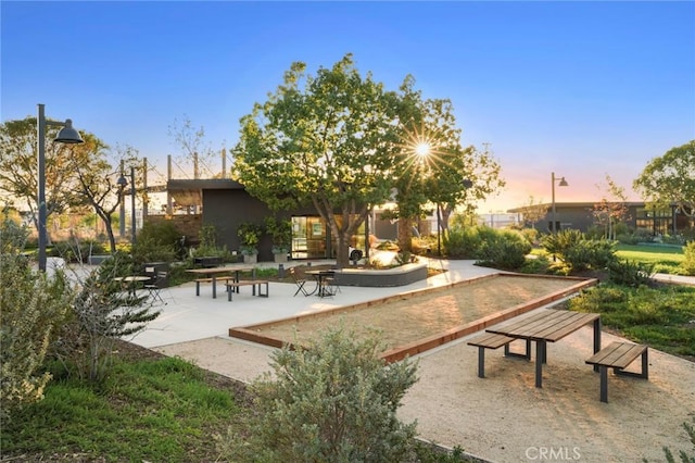 108 Sideways, Irvine, CA 92618 - view of community featuring a bocce ball area