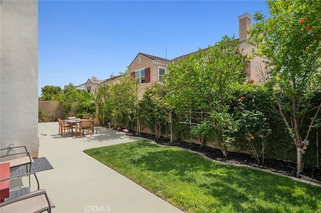 108 Sideways, Irvine, CA 92618 - fenced backyard featuring a patio