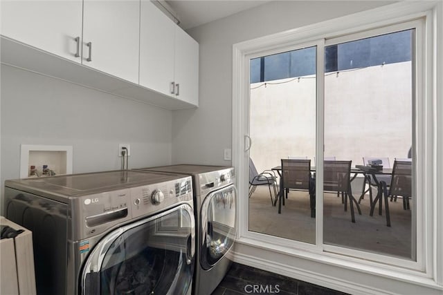 3610 Kinney St, Los Angeles, CA 90065 - washroom with cabinet space and independent washer and dryer