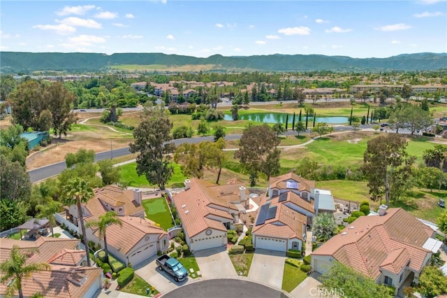 40661 Via Amapola, Murrieta, CA 92562 - aerial view of residential area featuring a water and mountain view