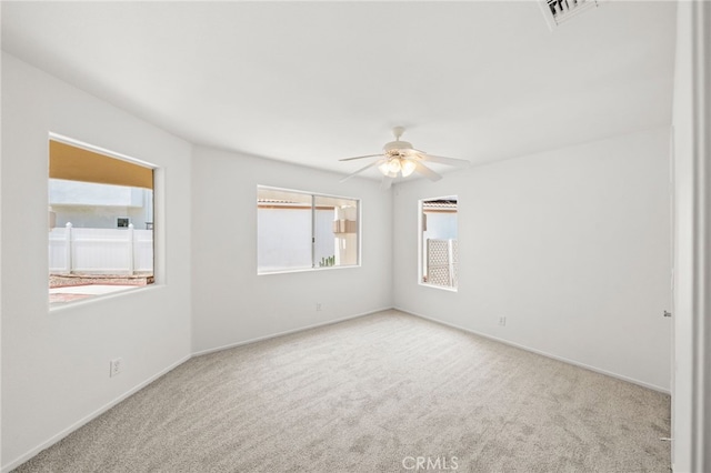 40661 Via Amapola, Murrieta, CA 92562 - carpeted empty room with a ceiling fan and baseboards