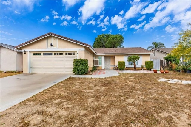 162 Peppertree Way, San Jacinto, CA 92583 - single story home featuring an attached garage, driveway, and stucco siding
