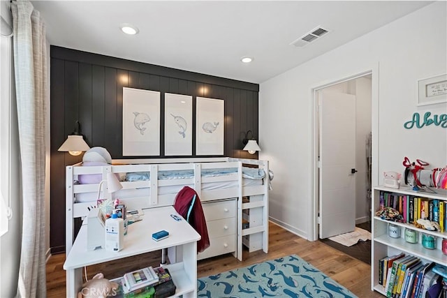 7436 Royal St, Buena Park, CA 90620 - office area featuring wood finished floors and recessed lighting