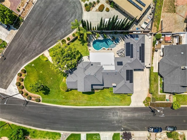 1270 Belle Rd, Calimesa, CA 92320 - drone / aerial view of a pool area