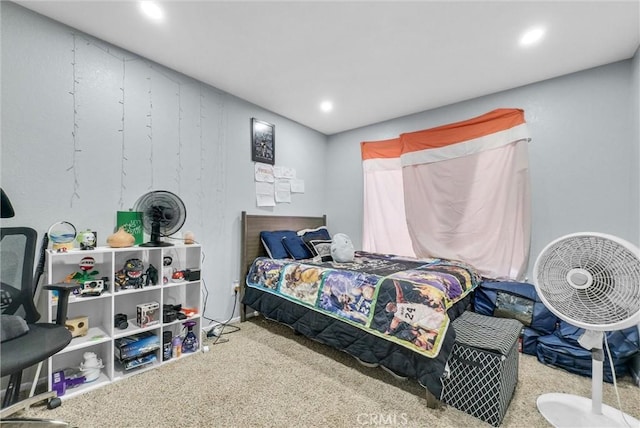 1264 N Mulberry Ave, Rialto, CA 92376 - bedroom featuring carpet and recessed lighting