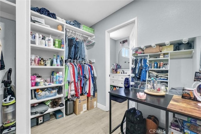 1264 N Mulberry Ave, Rialto, CA 92376 - spacious closet with wood finished floors