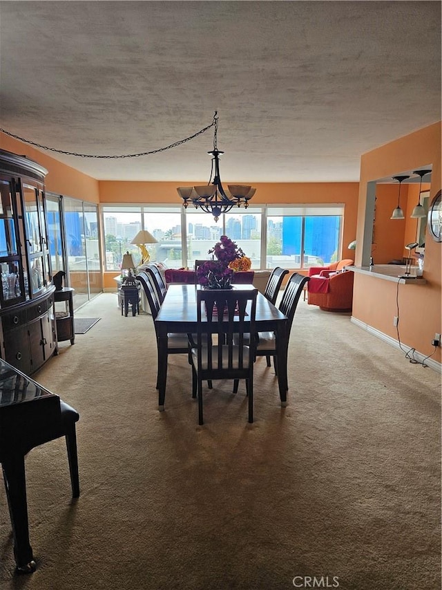 2620 2nd Ave Unit 5B, San Diego, CA 92103 - dining area featuring carpet floors