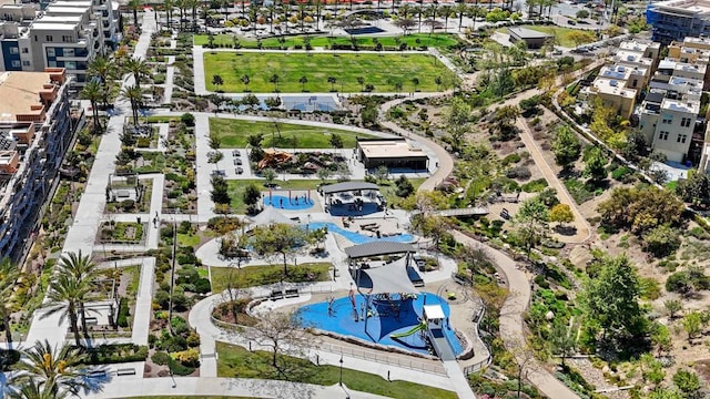 2510 Aperture Cir, San Diego, CA 92108 - drone / aerial view of a pool area