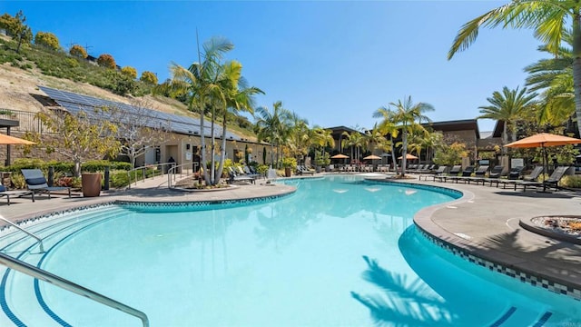 2510 Aperture Cir, San Diego, CA 92108 - community pool featuring a patio area