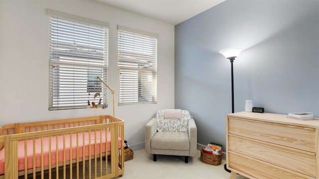 2510 Aperture Cir, San Diego, CA 92108 - bedroom with a crib and light colored carpet