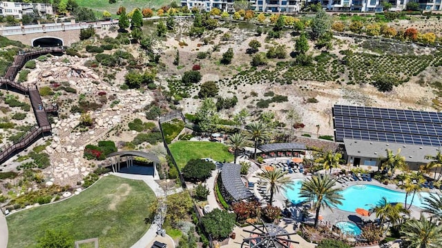 2510 Aperture Cir, San Diego, CA 92108 - drone / aerial view of a pool area