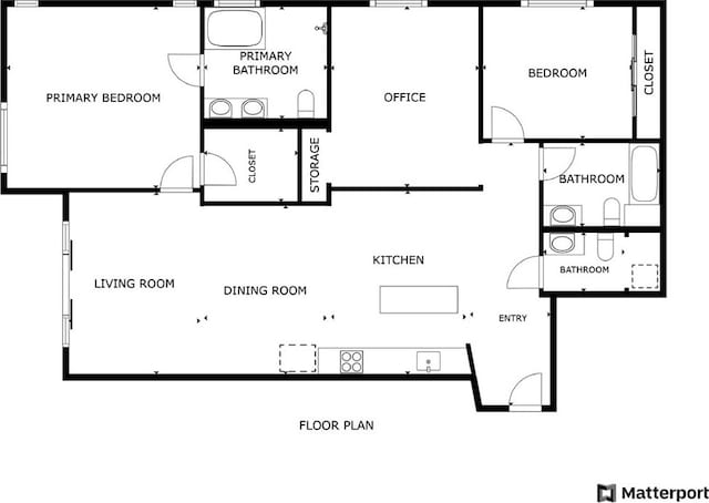 5016 Bakman Ave Unit 304, North Hollywood, CA 91601 - property floor plan