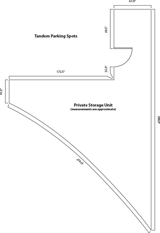 5016 Bakman Ave Unit 304, North Hollywood, CA 91601 - property floor plan