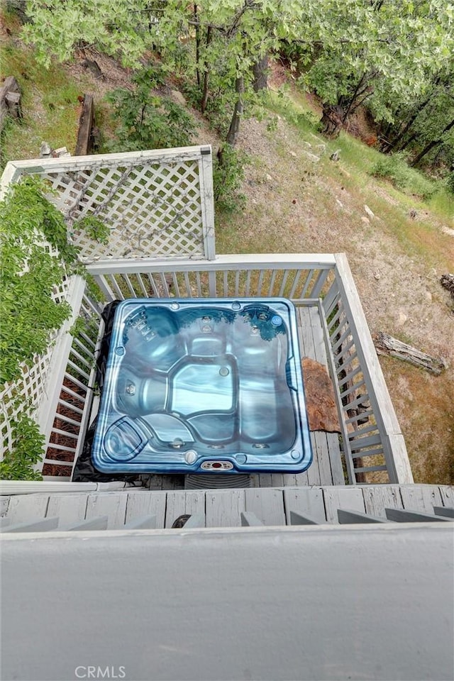 30396 Live Oak Dr, Running Springs, CA 92382 - view of swimming pool