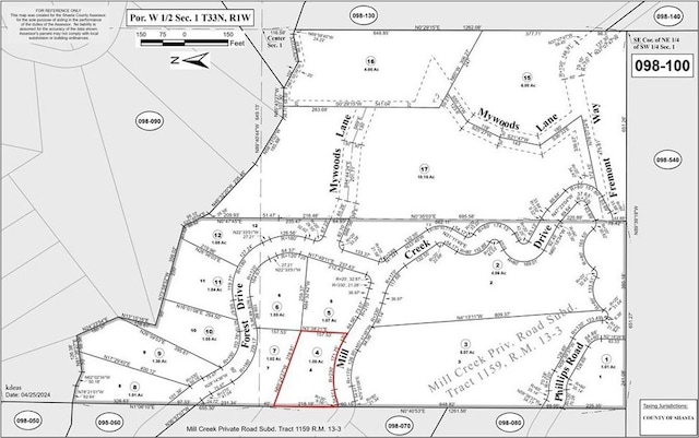 0 Mill Creek Rd, Oak Run, CA 96069