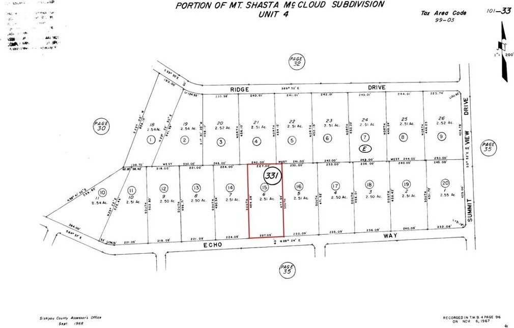 0 Echo Way, Mccloud, CA 96057
