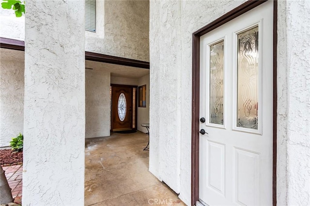 1320 Shadow Cir, Upland, CA 91784 - view of exterior entry with stucco siding