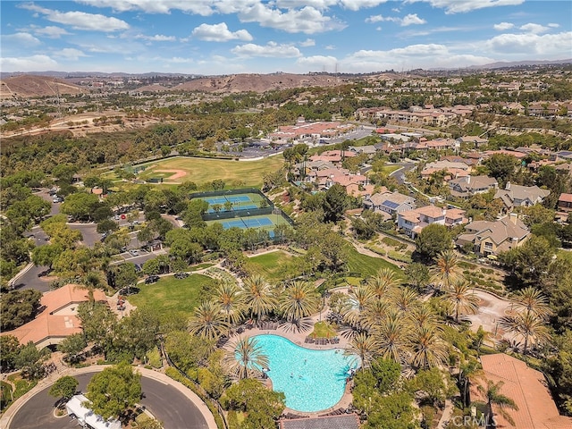 15 Beacon, Ladera Ranch, CA 92694 - drone / aerial view of a pool area
