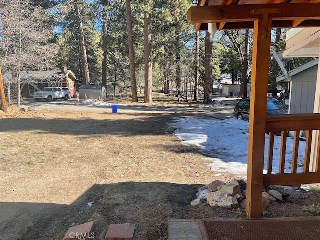 2557 Whispering Pines Dr, Running Springs, CA 92382 - view of yard