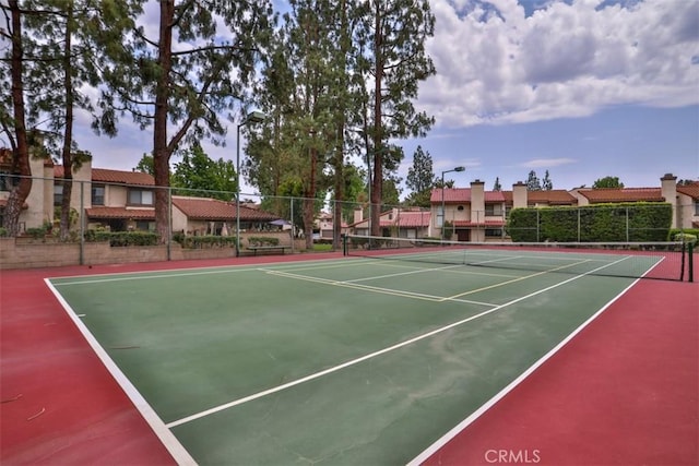 9793 Louise Way, Rancho Cucamonga, CA 91730 - view of tennis court with community basketball court
