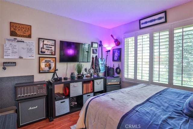 9793 Louise Way, Rancho Cucamonga, CA 91730 - bedroom featuring multiple windows and wood finished floors