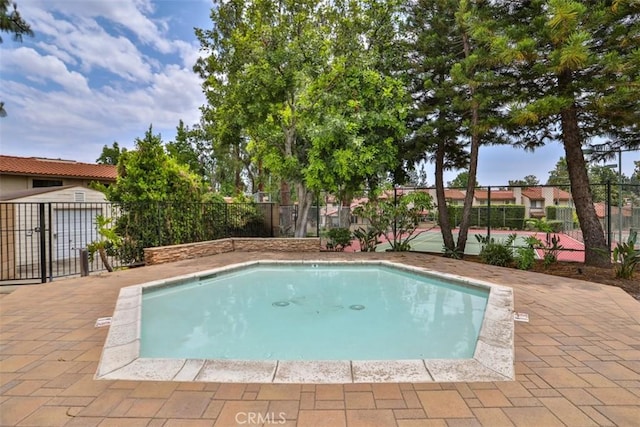 9793 Louise Way, Rancho Cucamonga, CA 91730 - view of swimming pool with a patio area