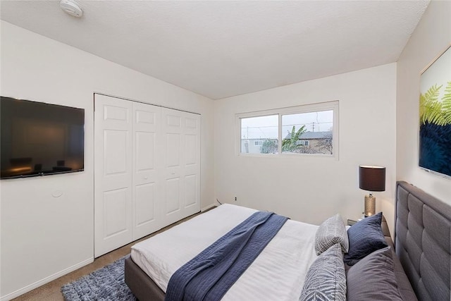 21323 Martin St, Carson, CA 90745 - bedroom with a closet, baseboards, and carpet flooring