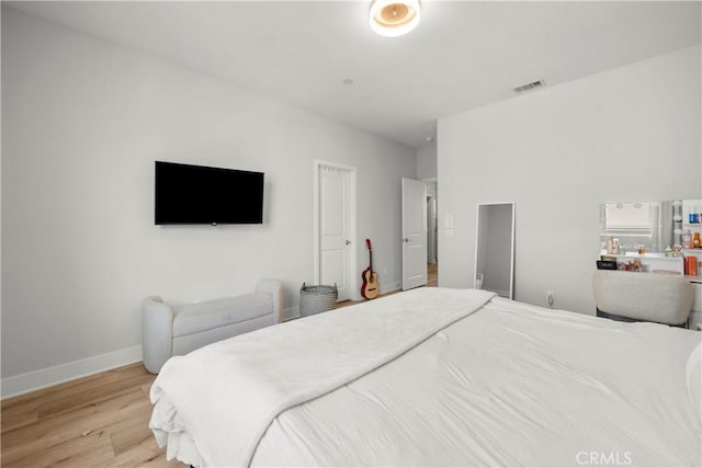 27010 Declaration Rd, Valencia, CA 91381 - bedroom featuring light wood-type flooring and baseboards