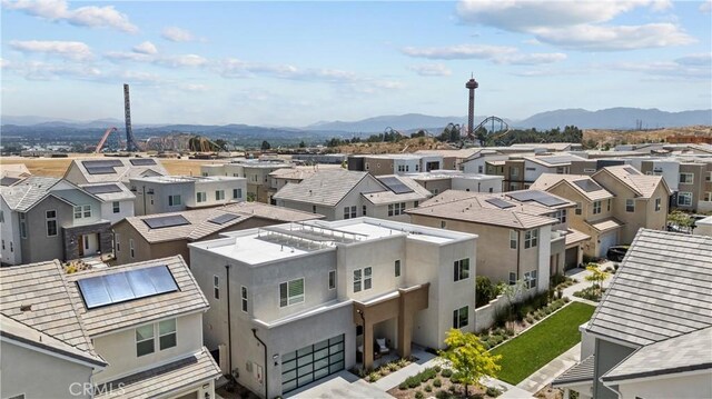 27010 Declaration Rd, Valencia, CA 91381 - aerial view of residential area with a mountainous background