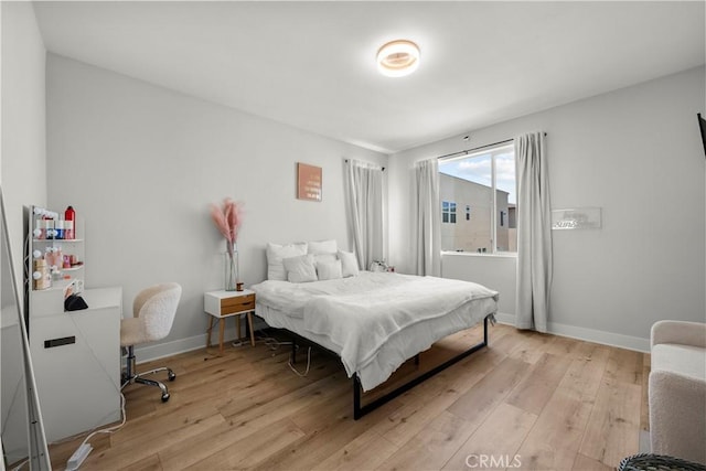 27010 Declaration Rd, Valencia, CA 91381 - bedroom featuring light wood-style flooring and baseboards