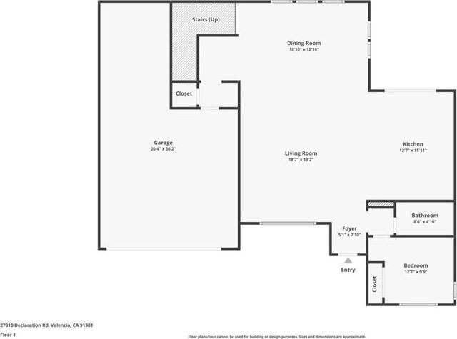27010 Declaration Rd, Valencia, CA 91381 - home floor plan