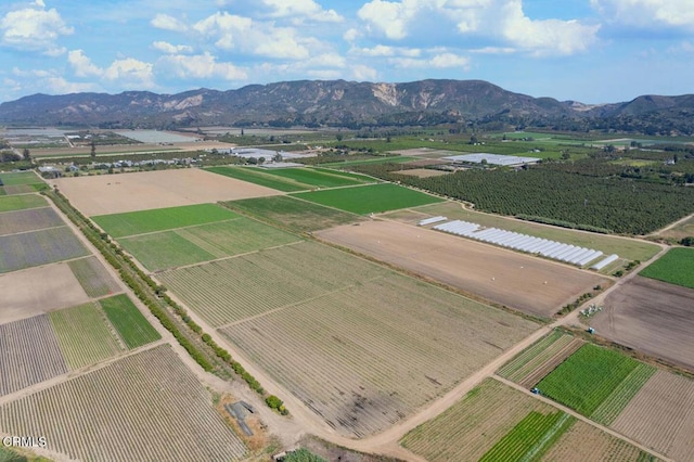 583 Ojai St, Fillmore, CA 93015 - aerial view of sparsely populated area featuring large plots for crops and mountains