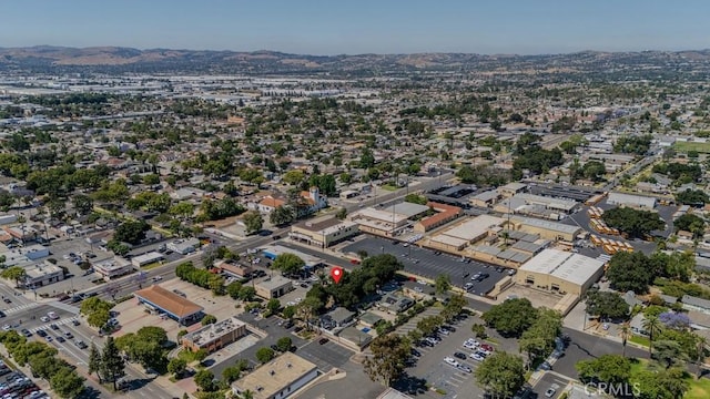 12845 7th, Chino, CA 91710 - aerial overview of property's location with mountains