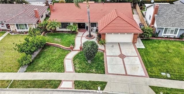 737 Cobb Ave, Placentia, CA 92870 - view from above of property