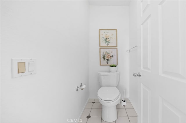 26 Middleton, Irvine, CA 92620 - bathroom featuring tile patterned floors, toilet, and baseboards